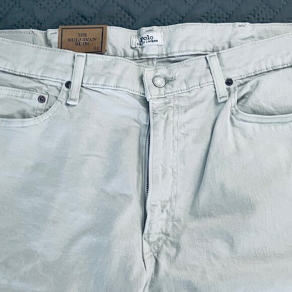 Polo Ralph Lauren Sullivan Slim Straight Stone Denim Jeans Size 40X32 NWT - Picture 5 of 7